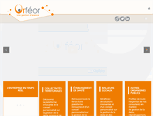 Tablet Screenshot of orfeor.com